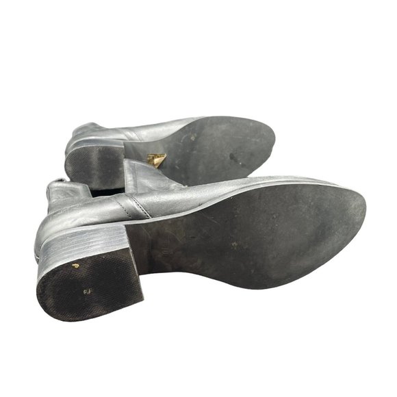 Jeffrey Campbell Oriley Bootie Women's 10 Black Leather Cutout Ankle Boot - Picture 6 of 8